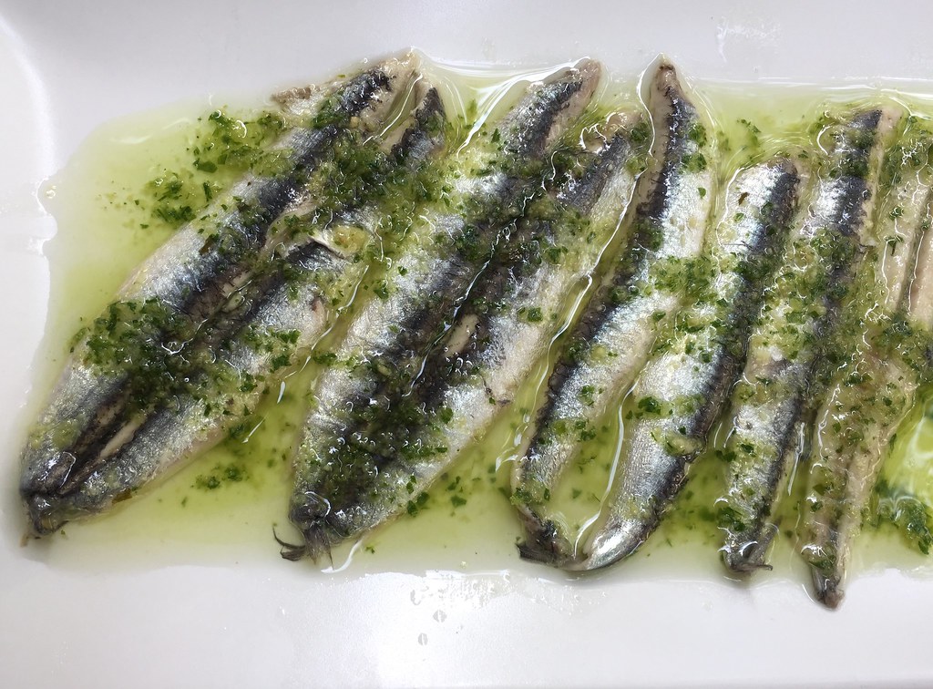 reposar boquerones