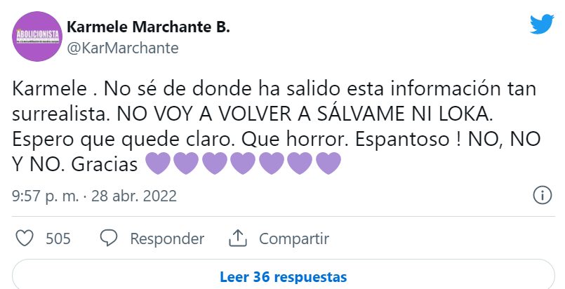 tuit karmele marchante