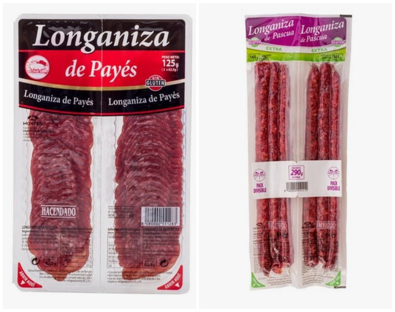 Longaniza de pascua y del payés