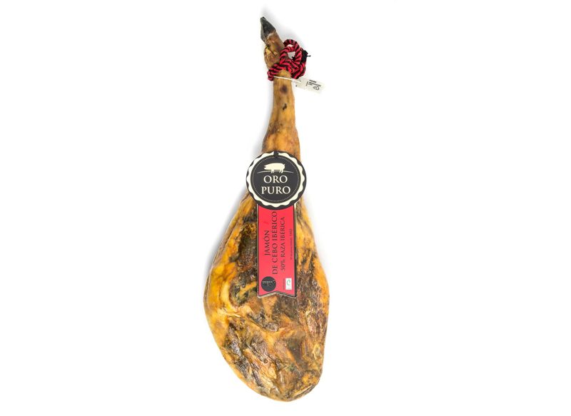 JAMÓN DE CEBO IBÉRICO 50% ORO PURO DE LA NEVERA ESPAÑOLA