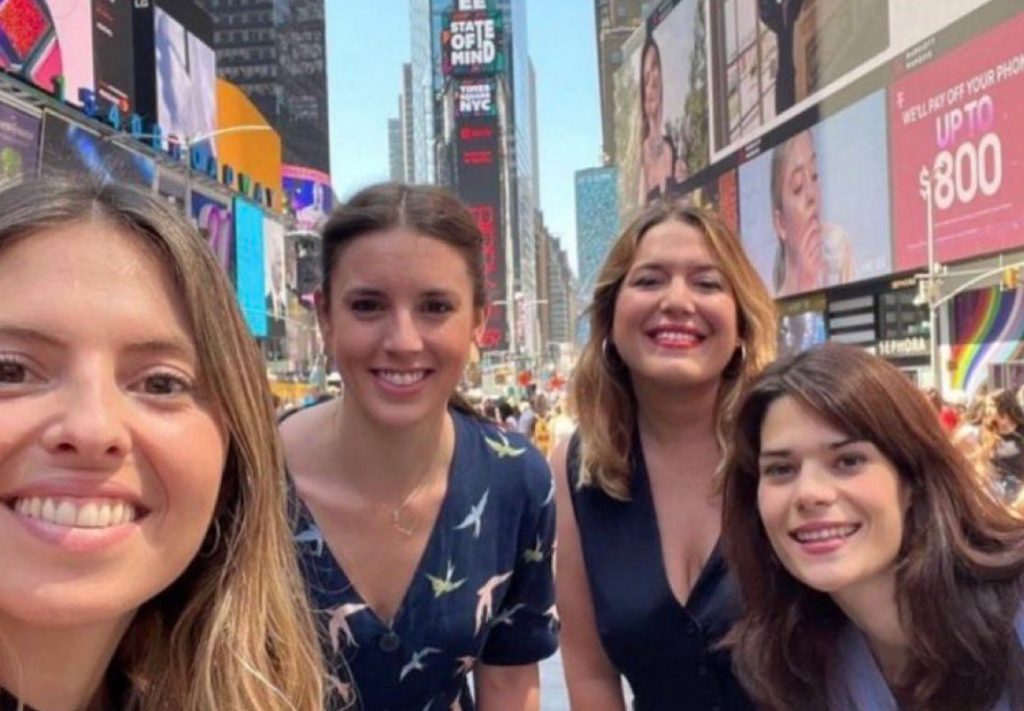 Ayuso marca el paso de la fiestera Montero en Nueva York 1 Moncloa Irene Montero