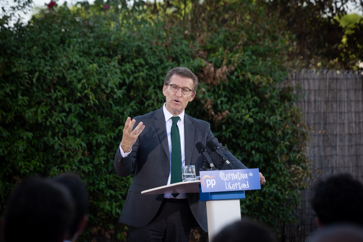 Alberto Núñez Feijó aglutina los votantes del PP