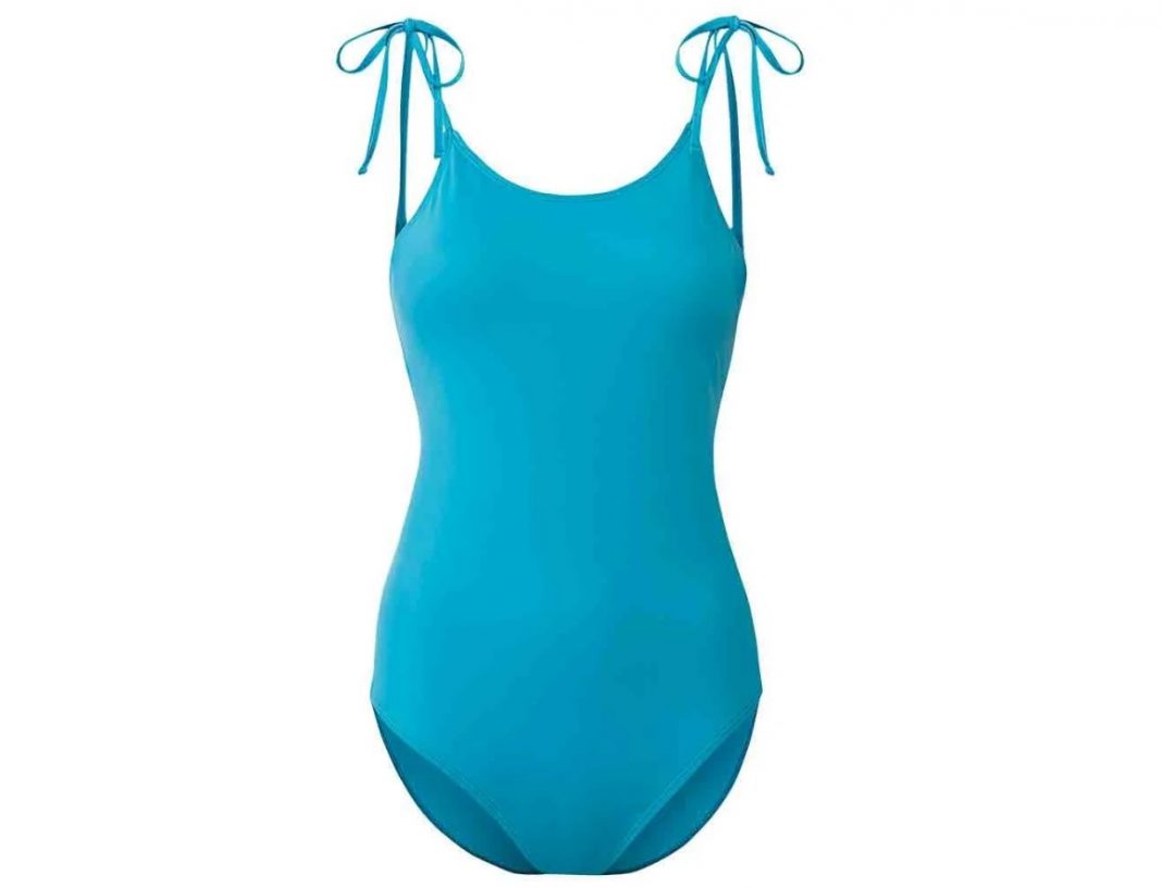Bañador de mujer con tirantes anudables de Lidl