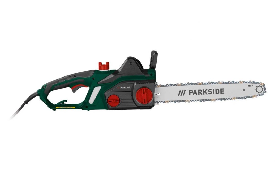 Motosierra eléctrica que consigues en Lidl