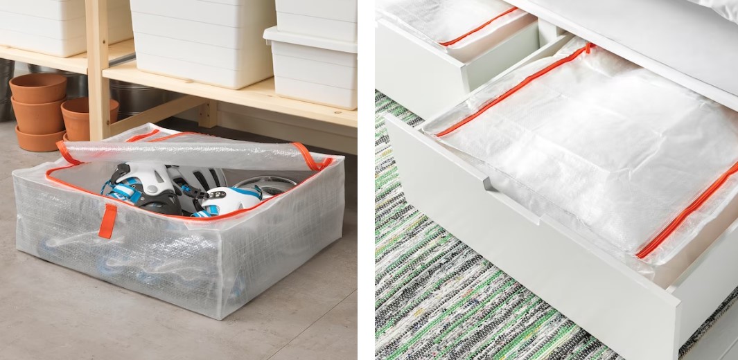 Ikea tiene a la venta estas bolsas para guardar lo que quieras