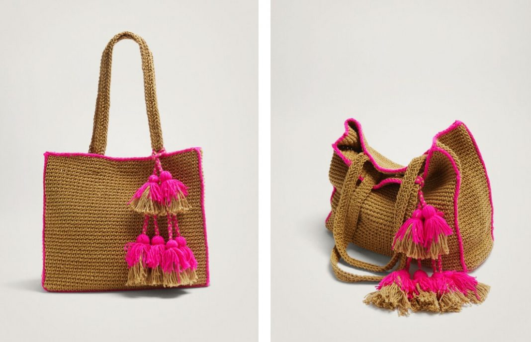 Shopper con colgante de Parfois