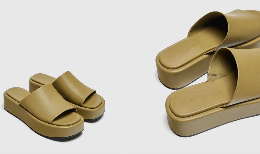 Sandalia plataforma de Pull&Bear