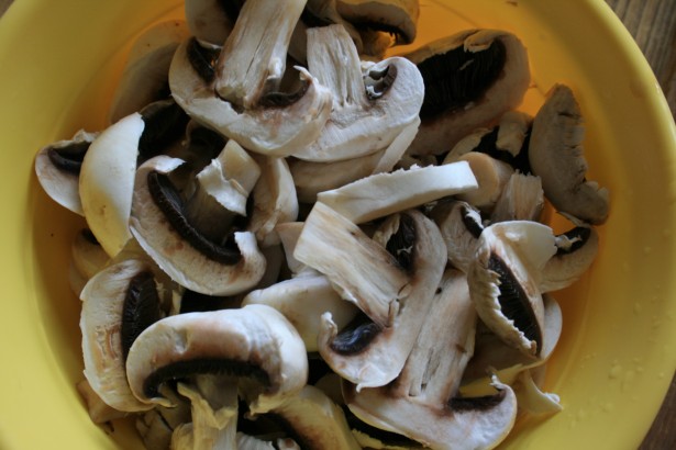 ingredientes champinones marinados