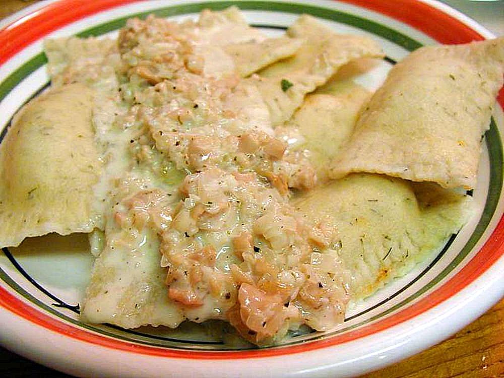 servir salmon salsa verde