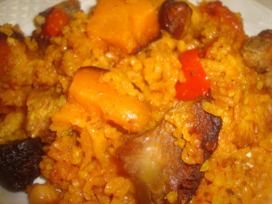 terminar arroz horno