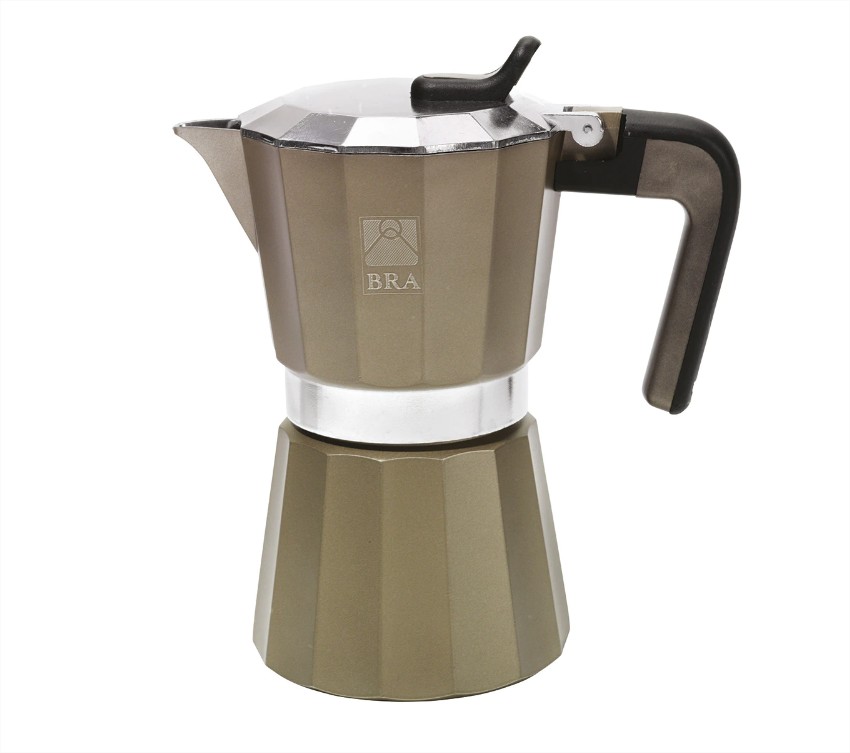 Cafetera italiana de aluminio Titanium Bra el corte inglés