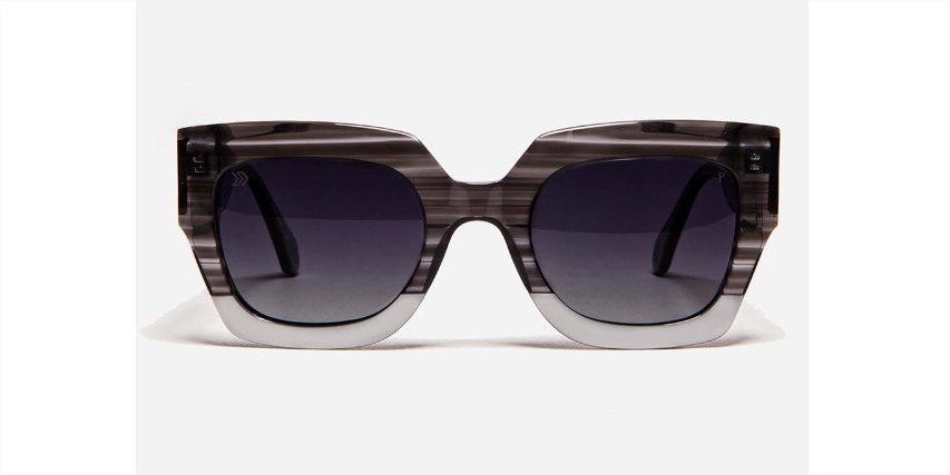 Gafas de sol de mujer No Idols color negro de acetato orgánico