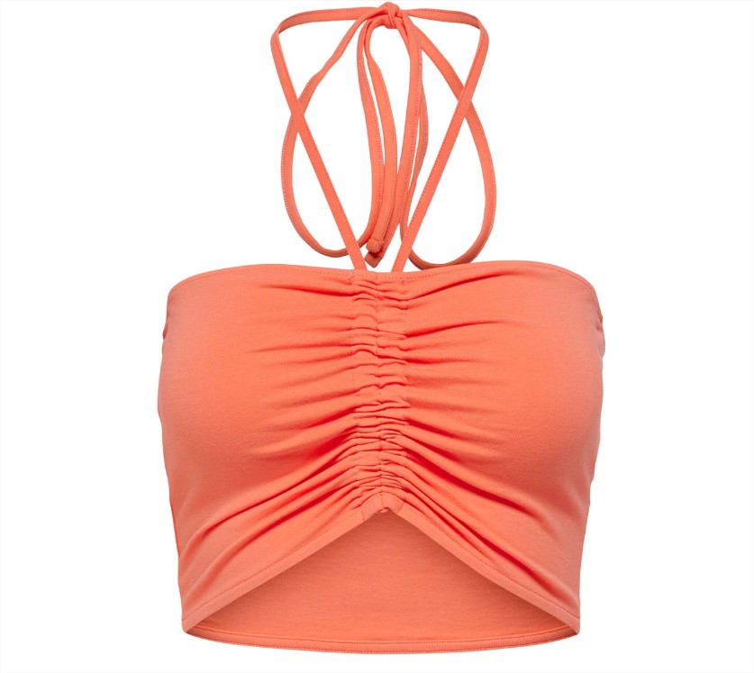 Top cropped fruncido