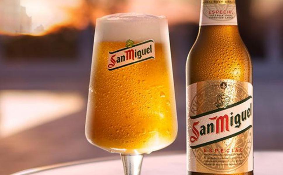 La cerveza suave tiene poca graduación de alcohol