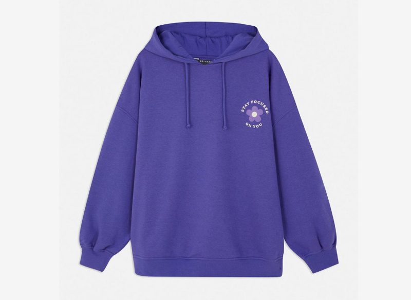 SUDADERA ESTAMPADA CON CAPUCHA DE PRIMARK