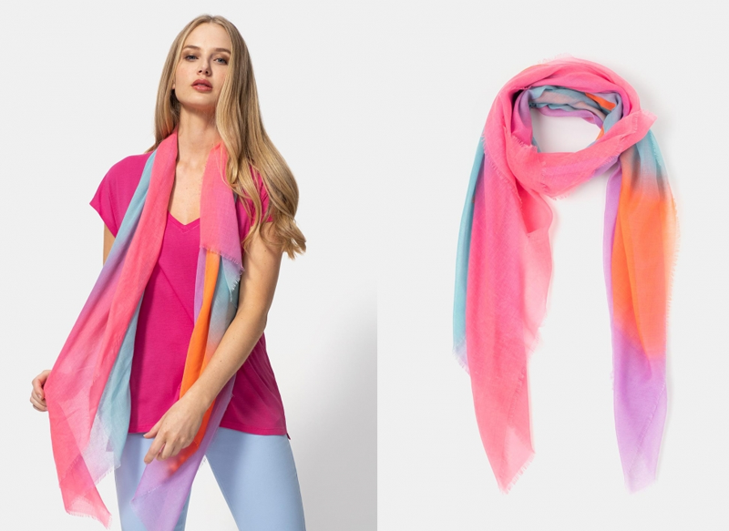 FULAR MULTICOLOR DE MUJER CARREFOUR TEX