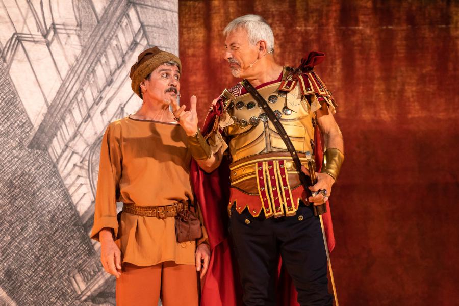 'Miles Gloriosus', la obra en la que actúa