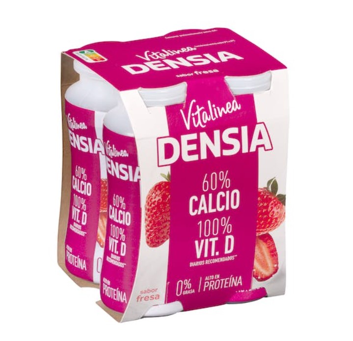 Bebida láctea sabor fresa Densia