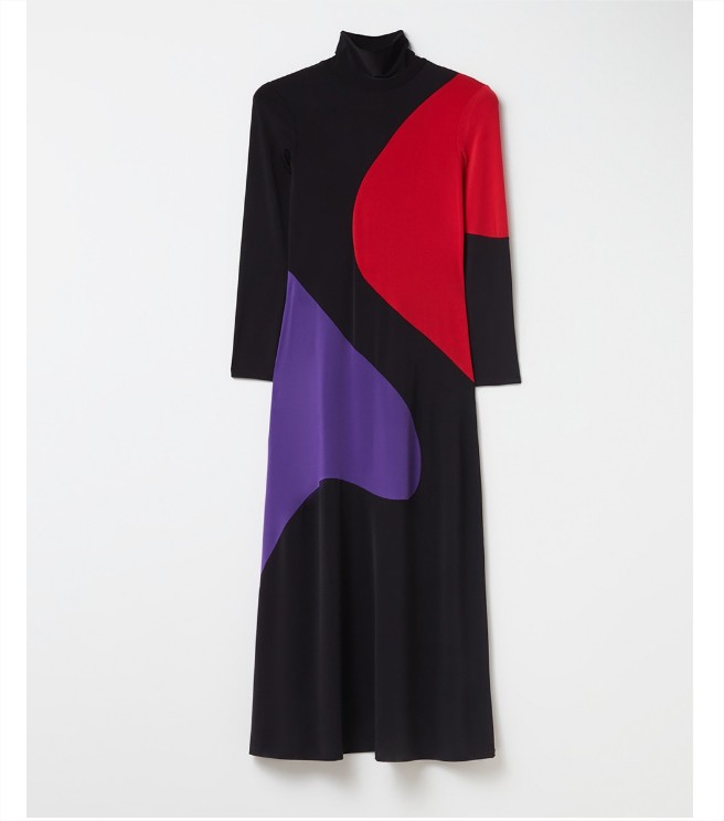 Vestido cuello alto el corte inglés