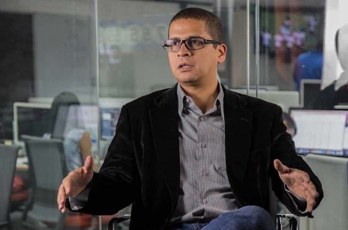 Nicmer Evans quiere destronar a Nicolás Maduro.