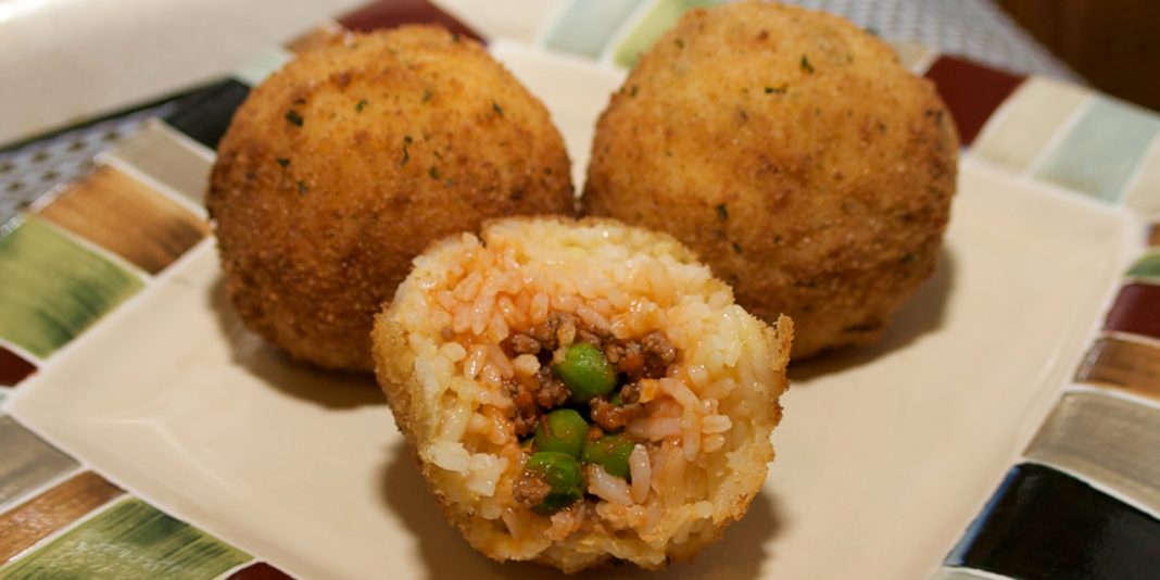 croquetas de arroz
