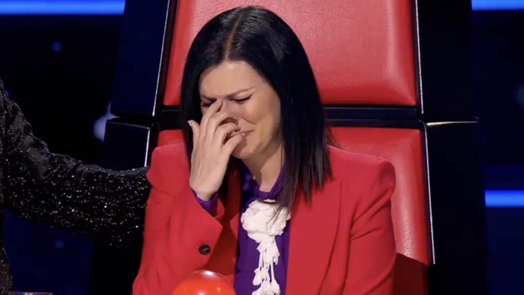 El peor momento de Laura Pausini en el programa