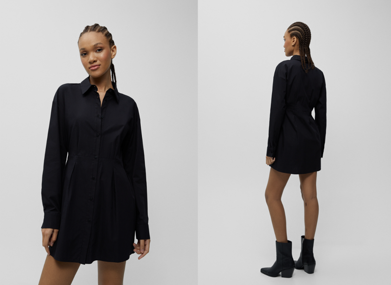 VESTIDO CORTO CAMISERO DE PULL&BEAR