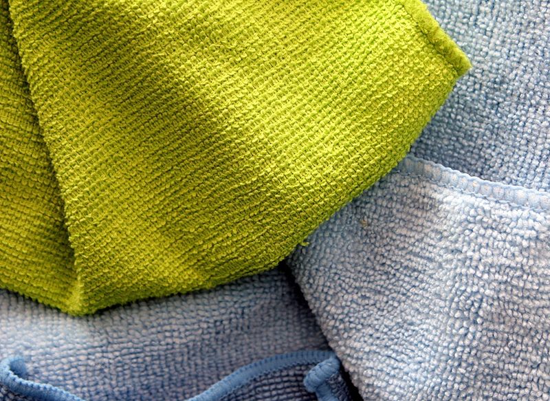 El truco para limpiar los paños de cocina sin usar lavadora