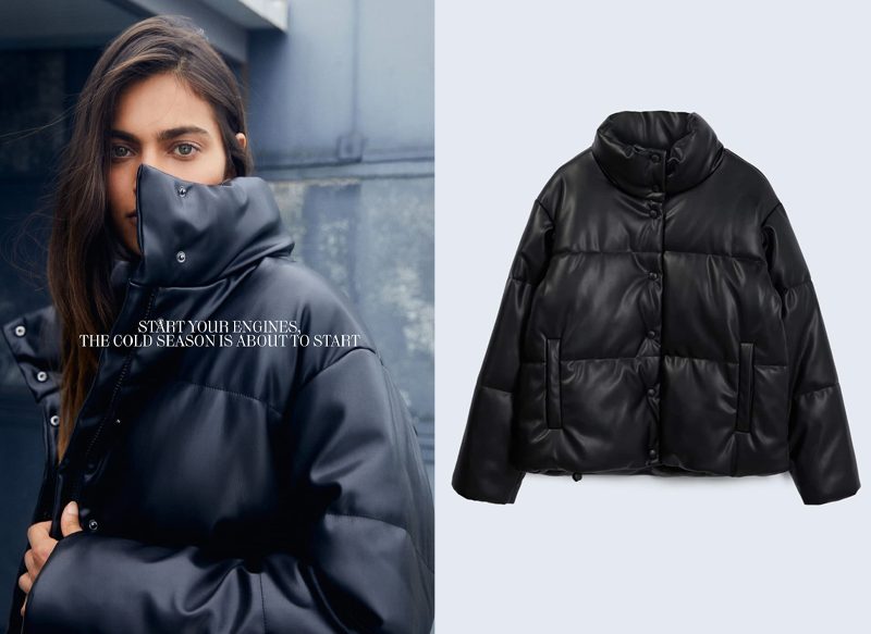 PUFFA EFECTO PIEL DE STRADIVARIUS