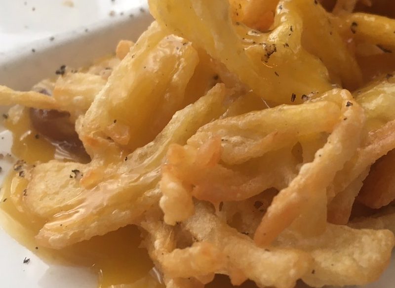 PATATAS EN TEMPURA, UN PLATO MUY SABROSO