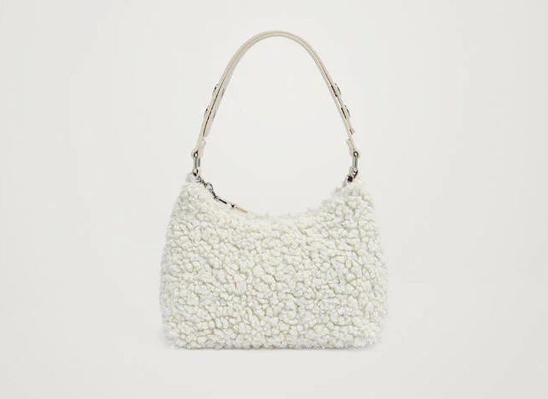 BOLSO DE HOMBRO EFECTO PELO DE PARFOIS