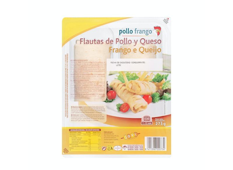 FLAUTAS DE POLLO DE MERCADONA
