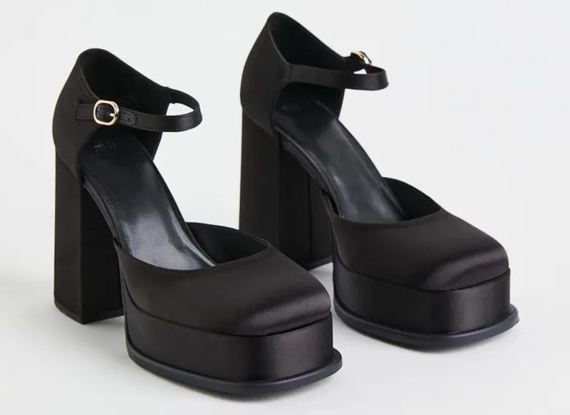 ZAPATOS MARY JONES CON TACÓN GRUESO DE H&M