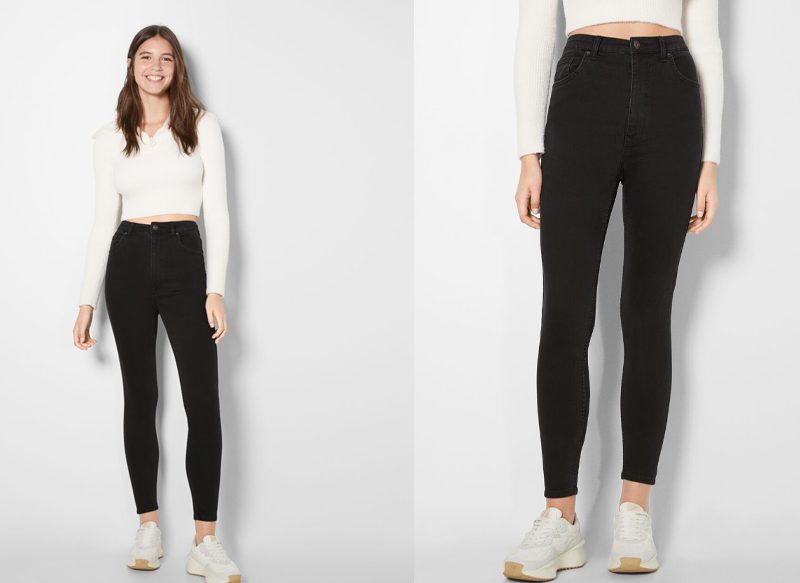 JEANS SUPER HIGH WAIST DE BERSHKA