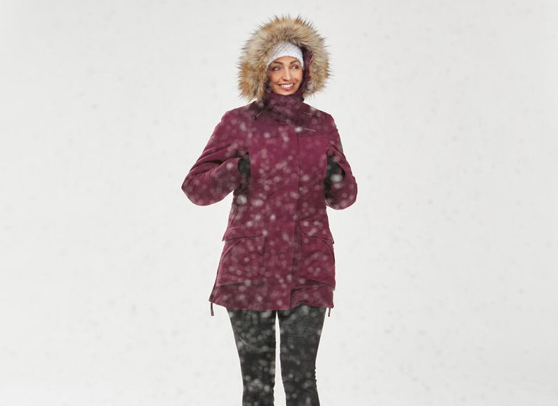 PARKA IMPERMEABLE QUECHUA SH500 WARMR DE DECATHLON