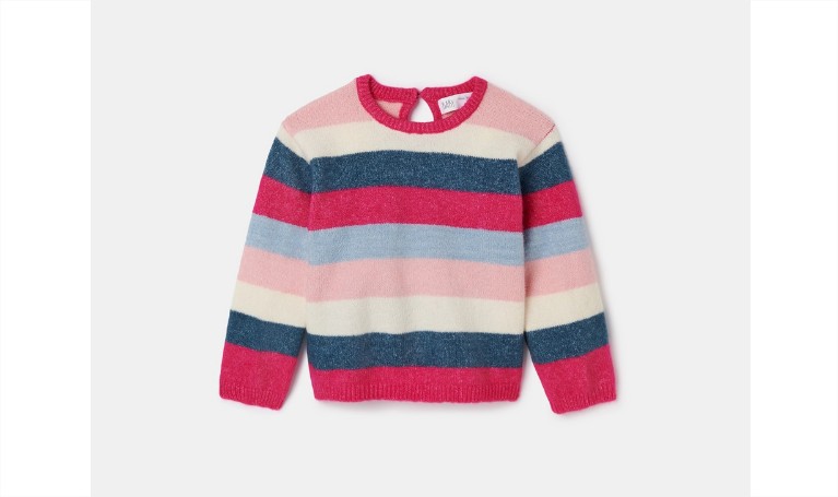 Jersey de bebé niña de rayas El Corte Inglés