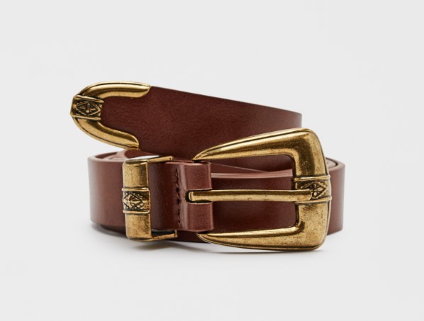Cinturón hebilla Cowboy de Pull&Bear