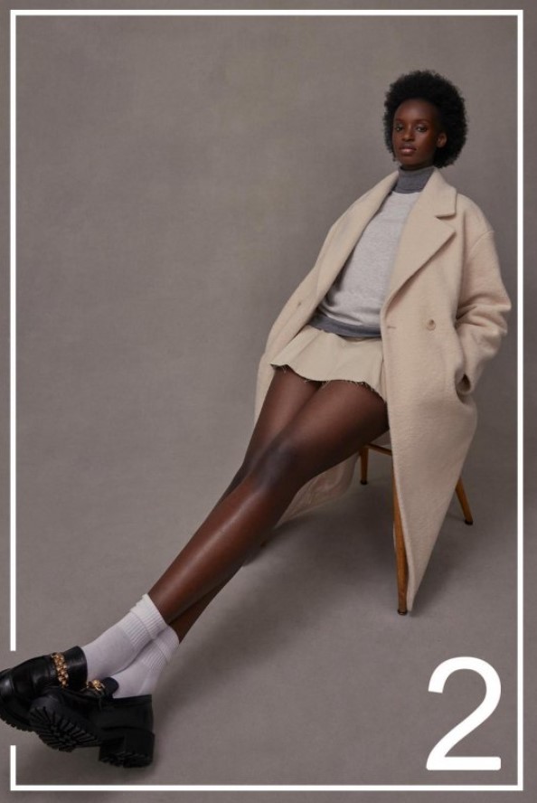 El abrigo color crema de Primark