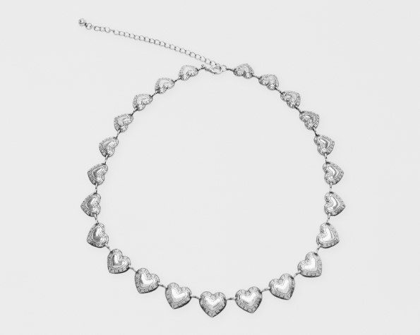 Cinturón cadena de corazones