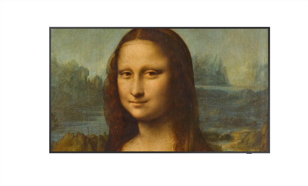 TV QLED 163 cm (65) Samsung The Frame QE65LS03B 4K Display Mate y soporte de pared Slim Smart TV