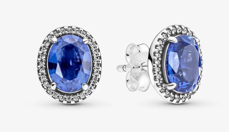 pendientes halo brillante