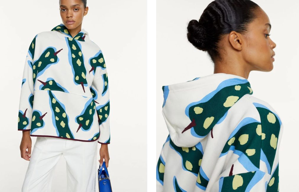 sudadera estampados comida