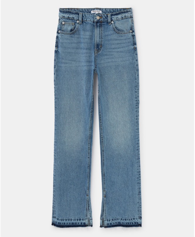 Vaquero recto de mujer con bolsillos el corte inglés