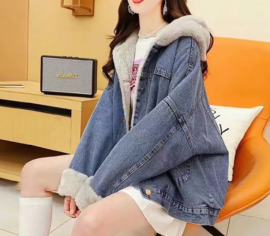 cazadora vaquera amplia