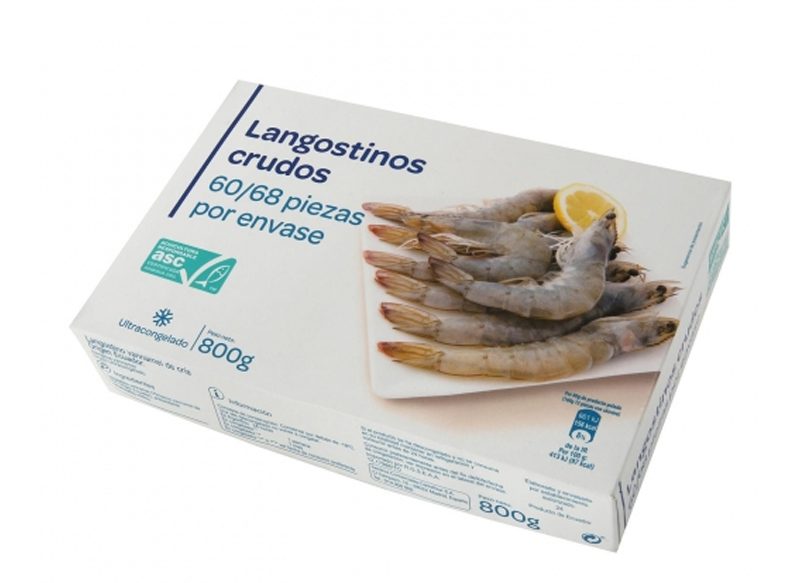 LOS LANGOSTINOS DE CARREFOUR, ENTRE LOS MEJORES