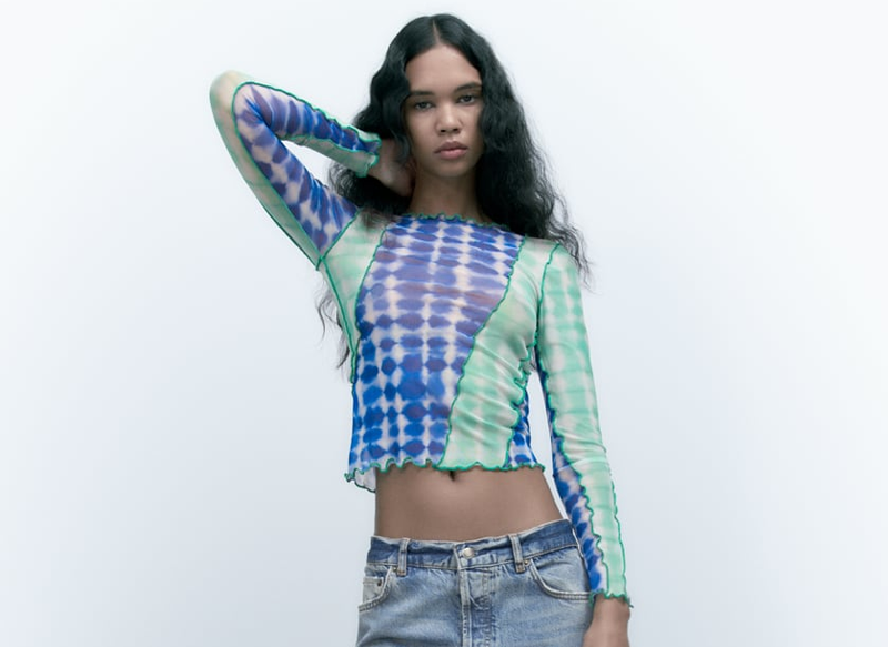 CAMISETA TUL, UNAS DE LAS PRENDAS DE ZARA MÁS HORRIBLES