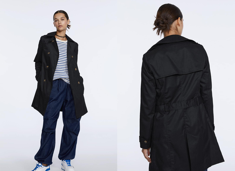 TRENCH CORTO, UNA DE LAS CHAQUETAS DE STRADIVARIUS IDEAL PARA REGALAR EN NAVIDAD