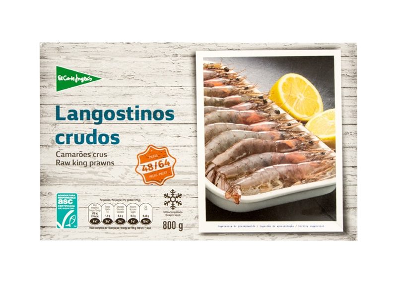 EL CORTE INGLÉS TIENE LOS MEJORES LANGOSTINOS CONGELADOS