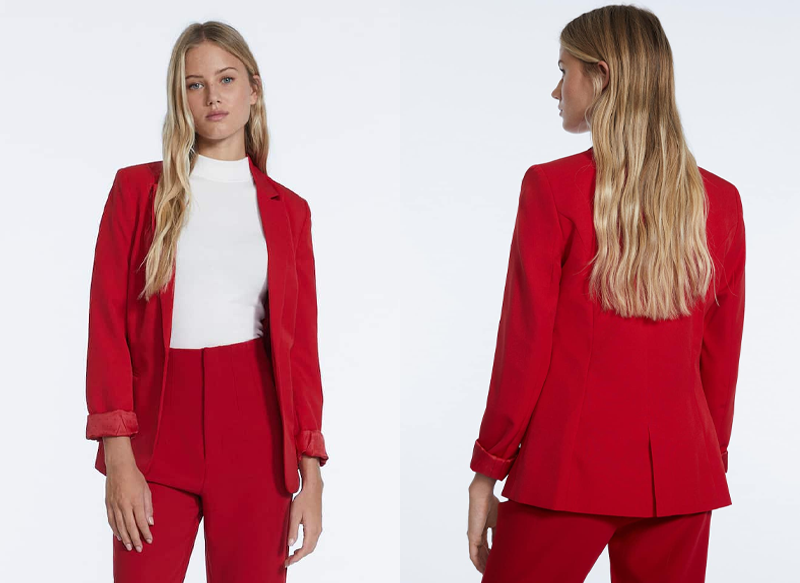 AMERICANA PLANA, UNA DE LAS CHAQUETAS DE STRADIVARIUS PERFECTAS PARA REGALAR