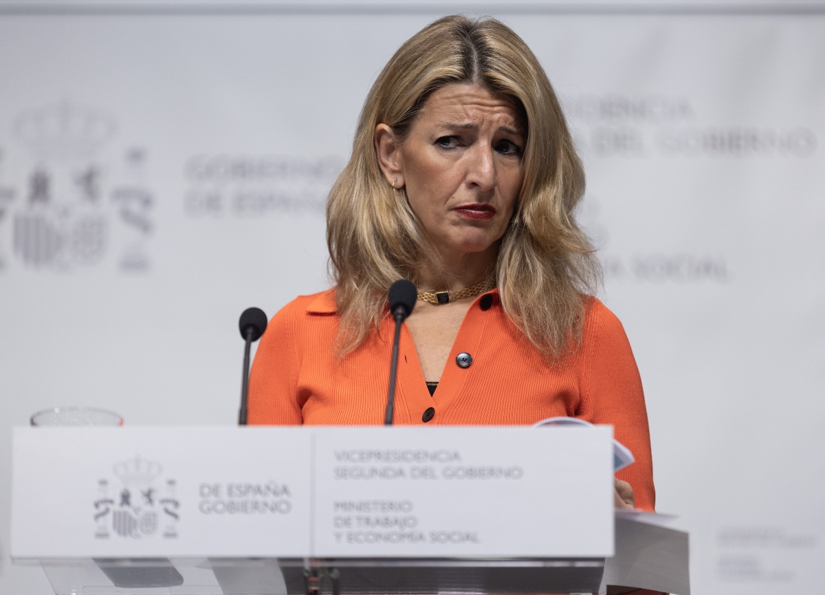 Yolanda Díaz, líder de Sumar.